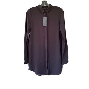 Women’s black long sleeve. Size XS, 97% polyester 3% elastane